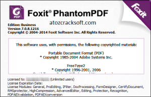 Foxit PhantomPDF Business 13.1.1 Crack + Activation Key 2024 [Latest]