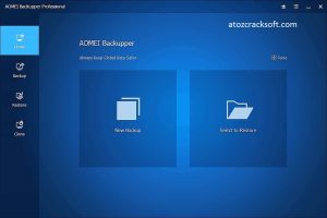 AOMEI Backupper Pro 6.9.1 Crack + License Key Free Download 2022