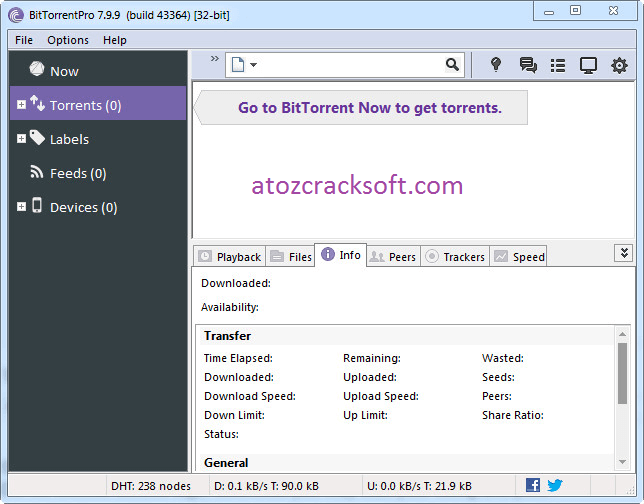 downloading BitTorrent Pro 7.11.0.46829