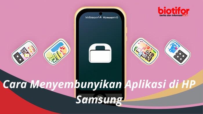 Trik Sembunyikan Aplikasi Penting Tanpa Root