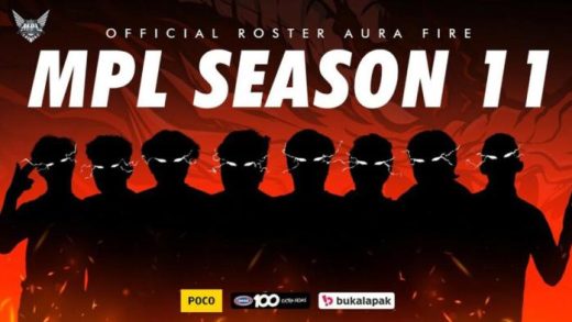 Aura Fire Umumkan Roster Baru untuk MPL Season Ini